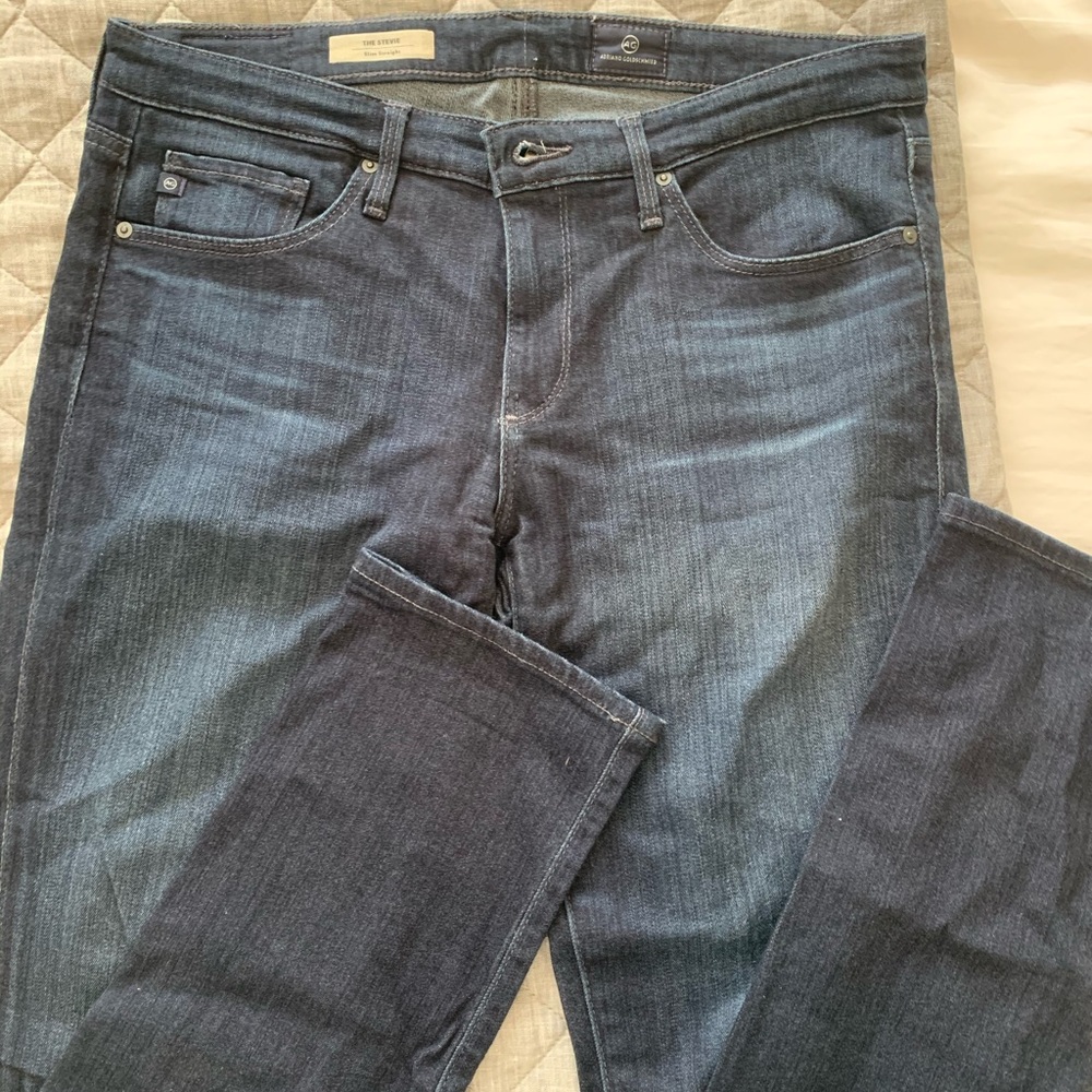 AG Jeans, The Stevie, beautifully dyed denim, soft